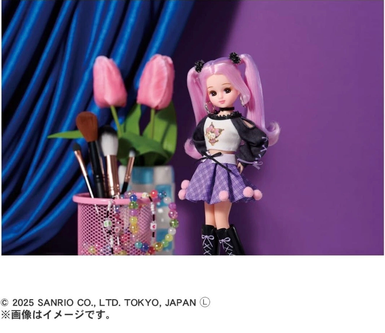 Licca × Sanrio Doll Set - Licca-chan & Kuromi (2025)