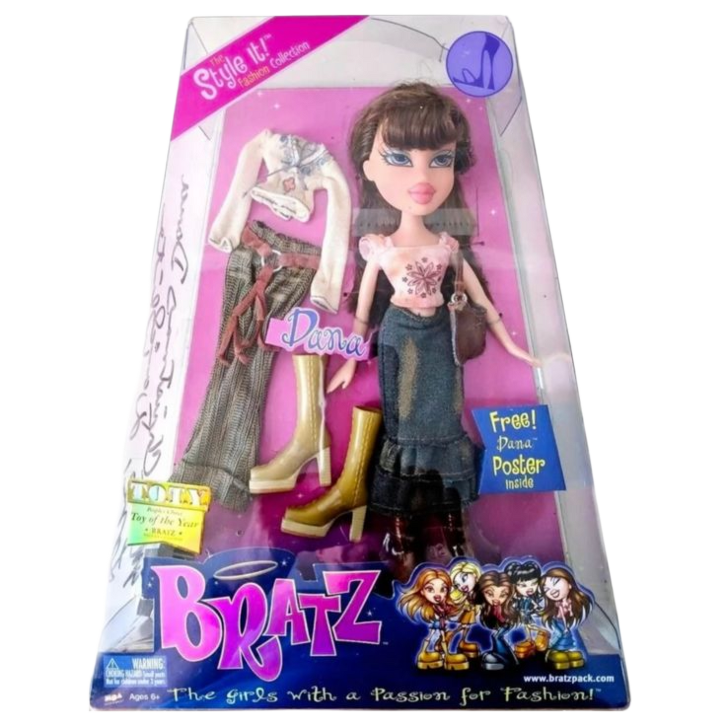 Bratz Style It! First Edition - Dana (2003)