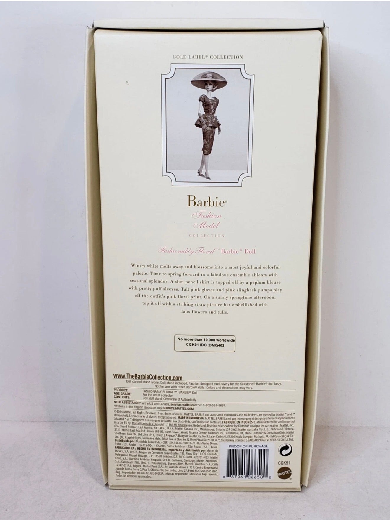 Fashionably Floral™ Barbie® Doll (2015)