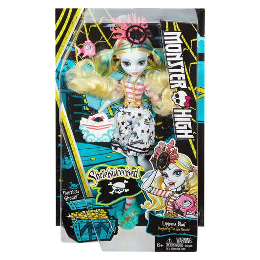 Monster High Shriekwrecked Nautical Ghouls-Lagoona Blue (2016)