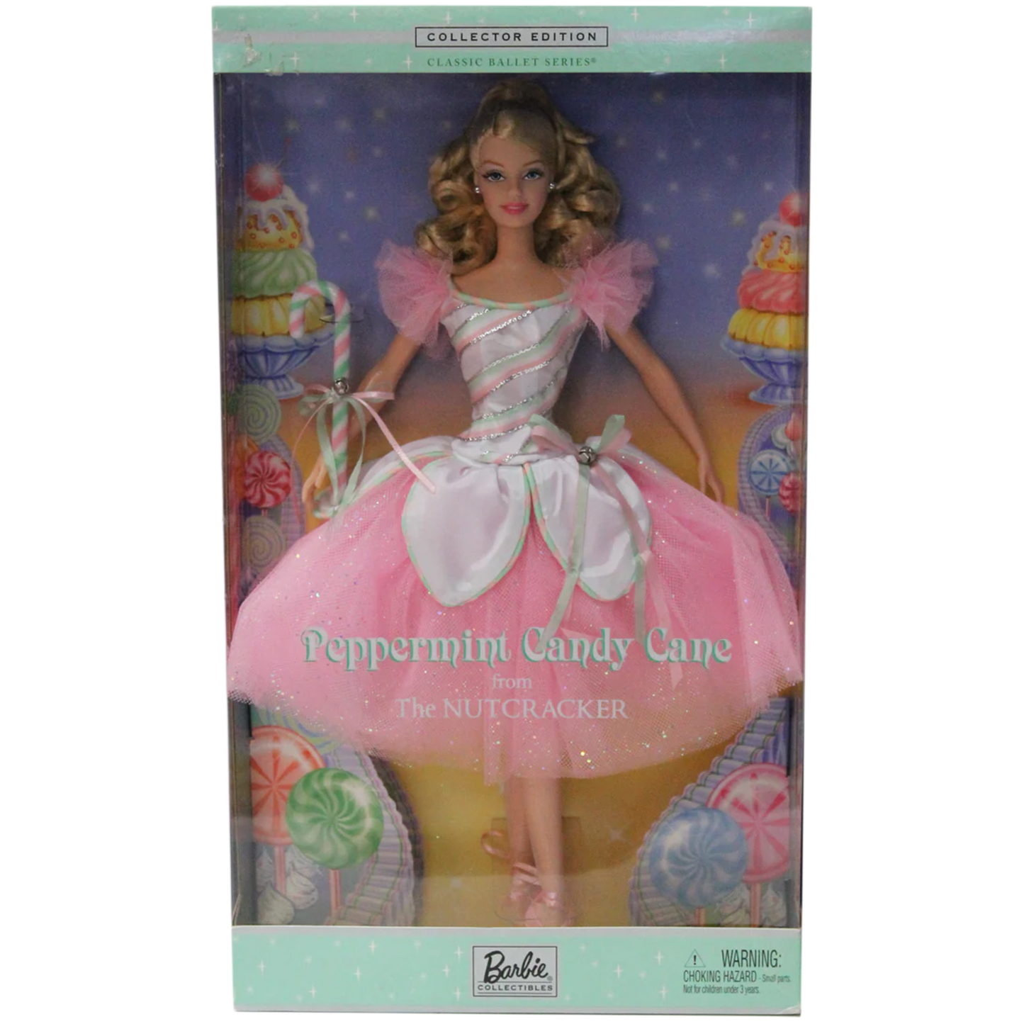 Peppermint Candy Cane Barbie® Doll (2002)