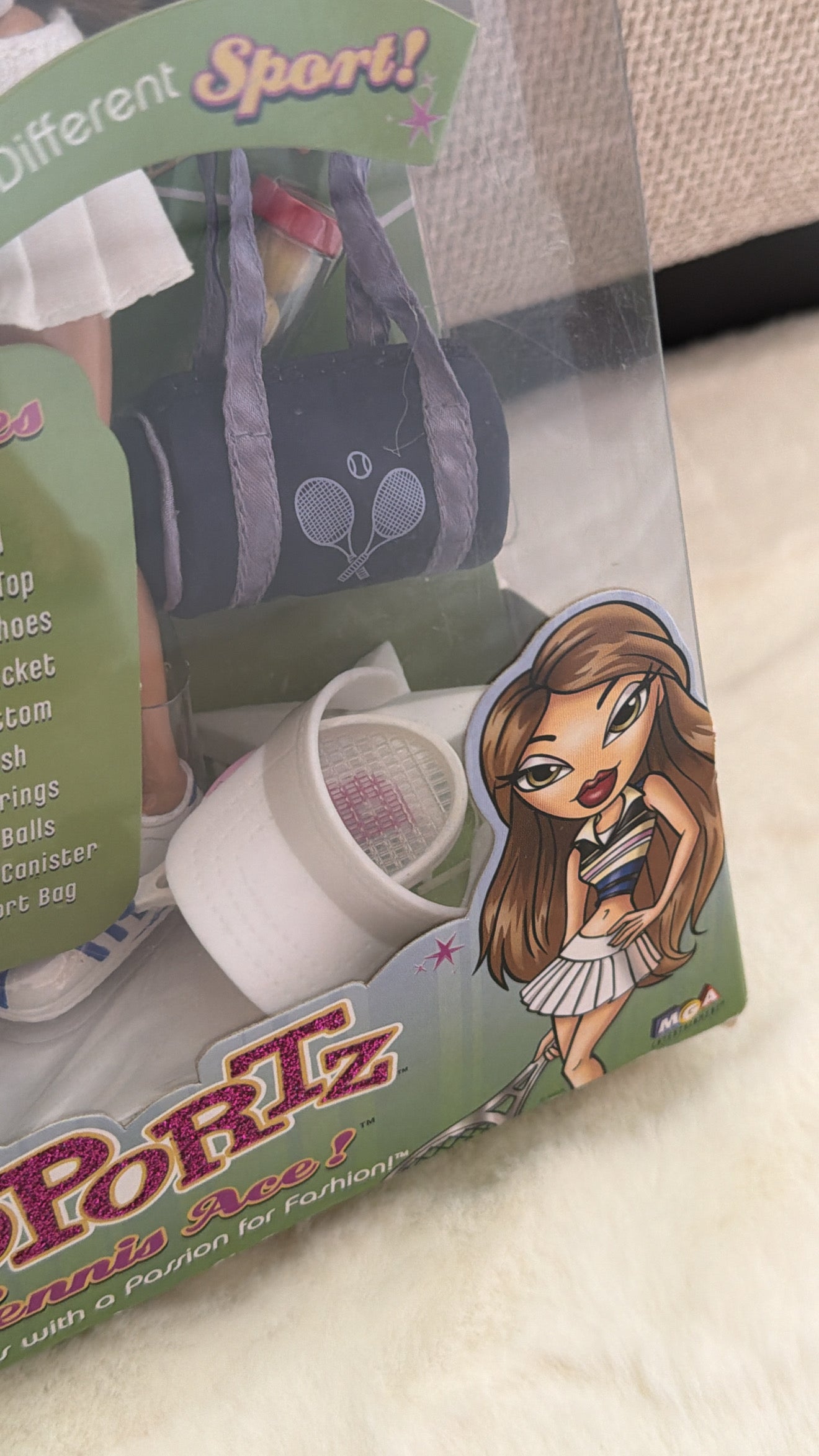 Bratz Play Sportz 2nd Edition Tennis Ace - Fianna (2005)