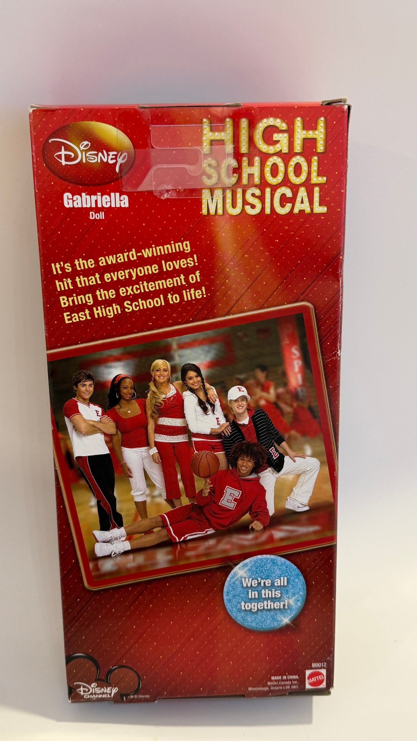 High School Musical 2-School Spirit Gabriella Doll (2008)