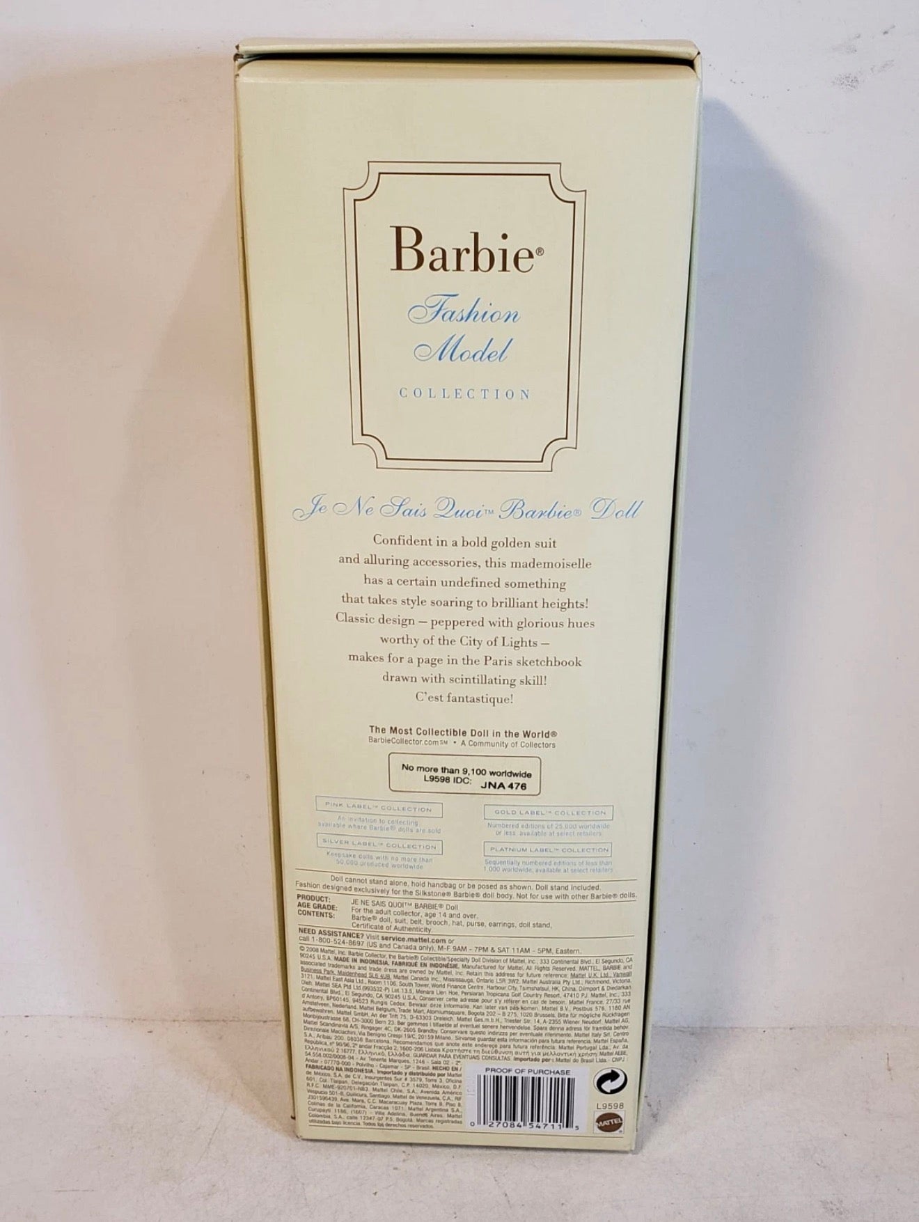 Je Ne Sais Quoi™ Barbie® Doll (2008)