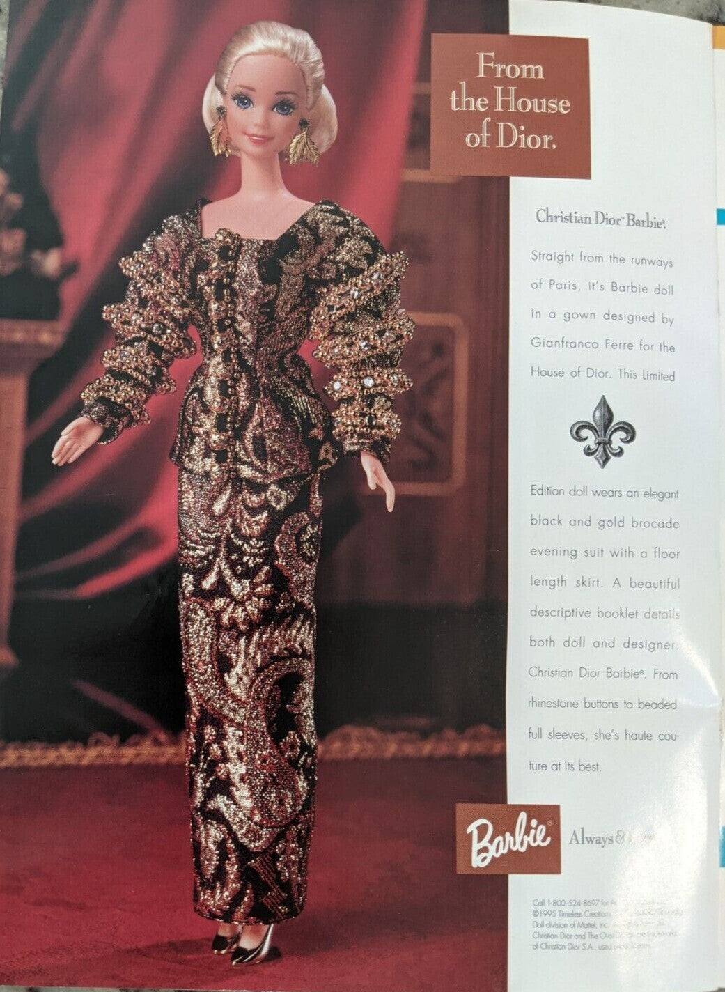 Christian Dior Barbie® Doll (1995)